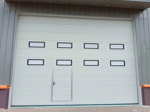 工廠帶小門工業提升門 工廠帶小門工業提升門